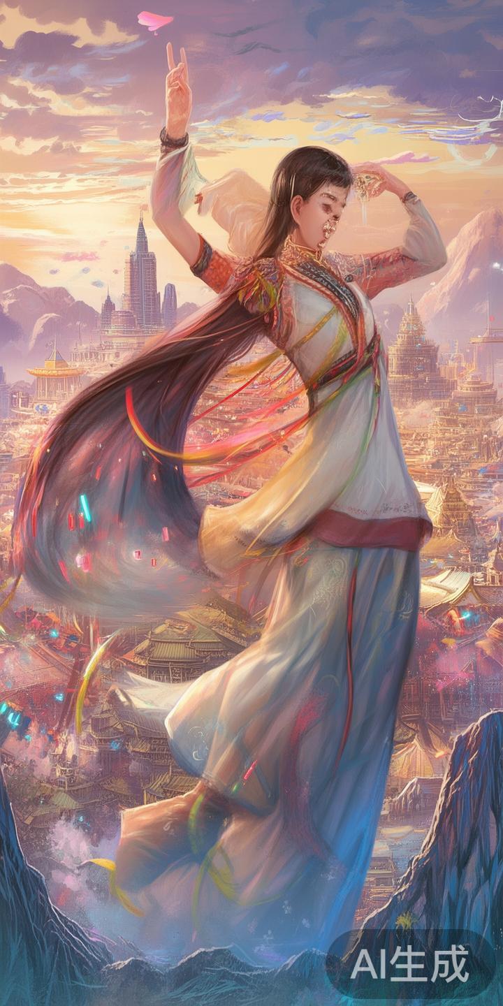 小龙女不仅仅是一位竞技运动员，更是一位文化传播者。